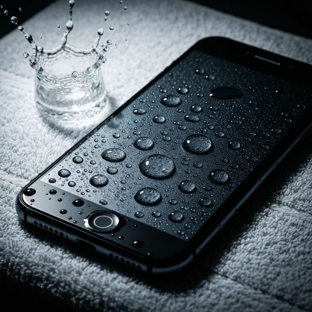 Mi móvil se ha mojado: Guía de primeros auxilios